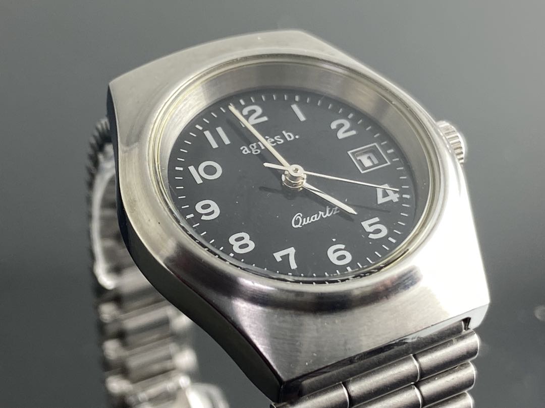 Agnes B. V782-6F30 Analog Quartz Women Agnès Seiko Watch Women'S