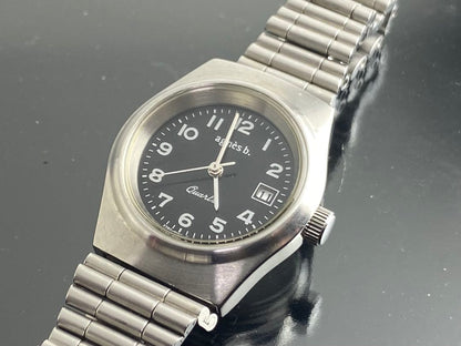 Agnes B. V782-6F30 Analog Quartz Women Agnès Seiko Watch Women'S