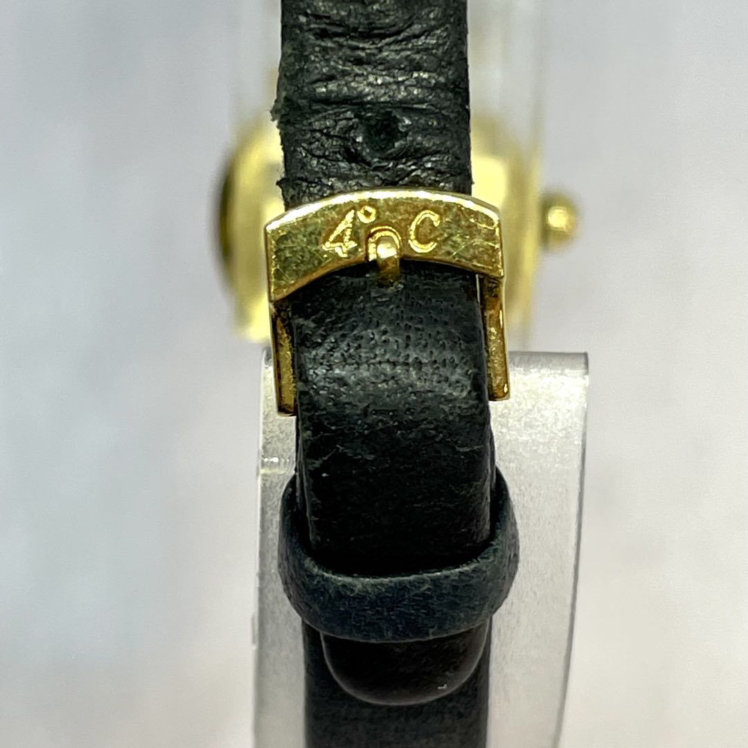 Canal 4c Analog Quartz Women カナル 4C ゴールド ブラック Working Item