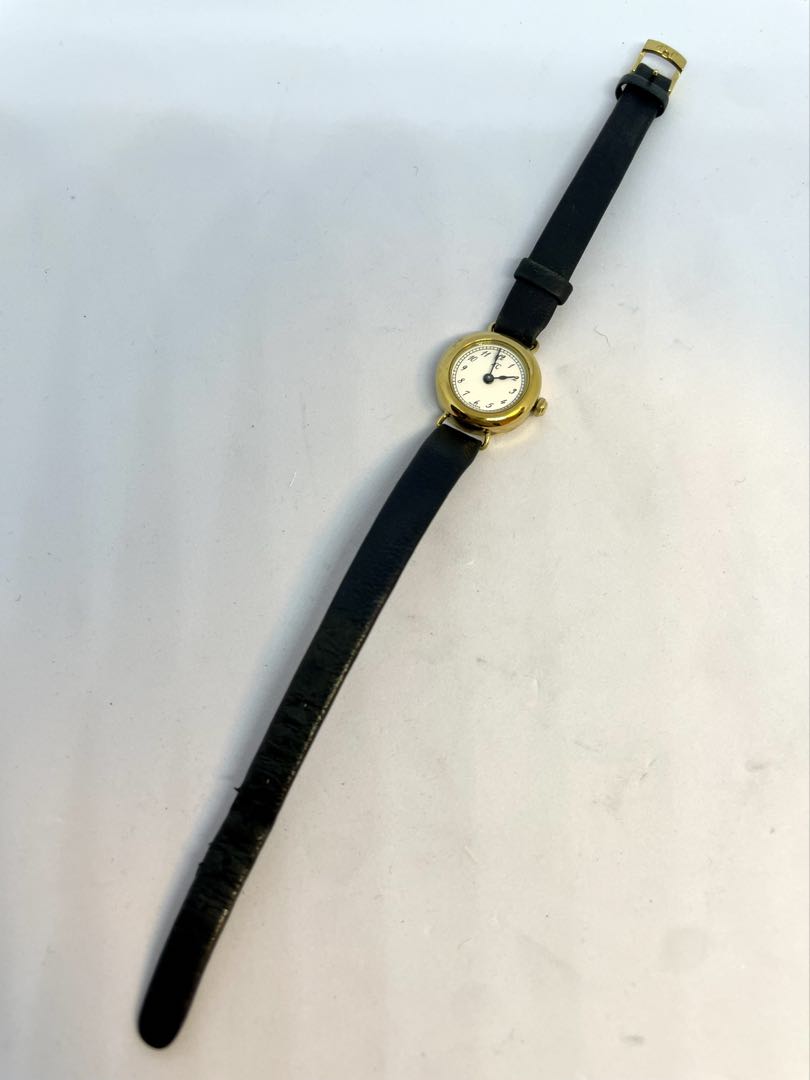Canal 4c Analog Quartz Women カナル 4C ゴールド ブラック Working Item