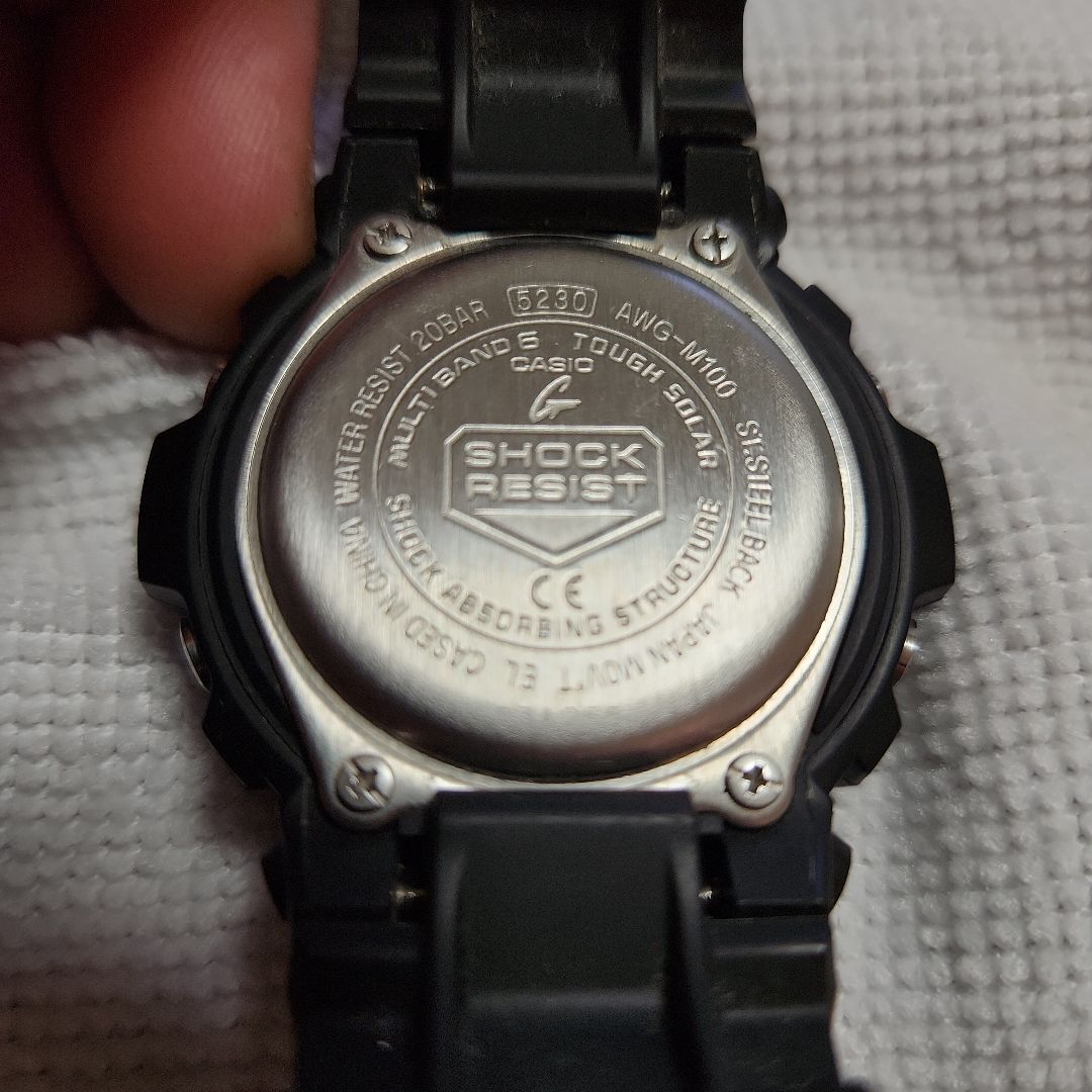 G-shock AWG-M100 Digital Solar Men