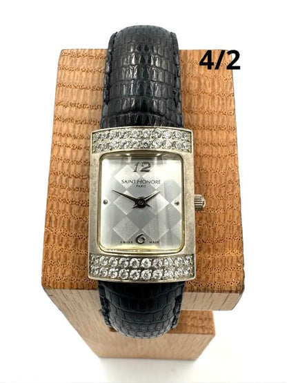 Saint Honore Analog Quartz Women Bangle Watch For Parts