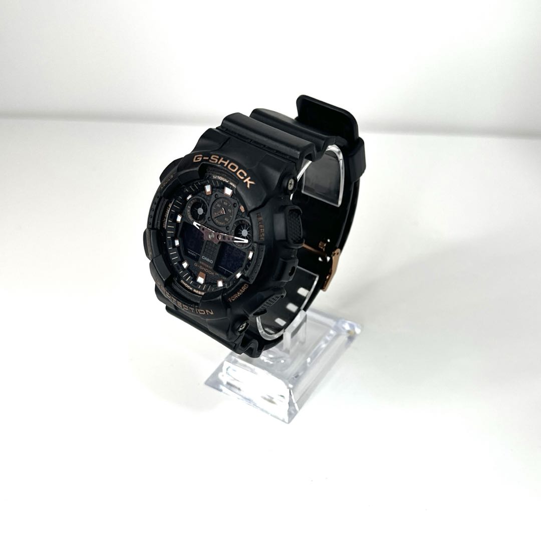 G-Shock GA GA-100GBX-1A4JF Digital-Analog Quartz Men -100Gbx-1A4Jf