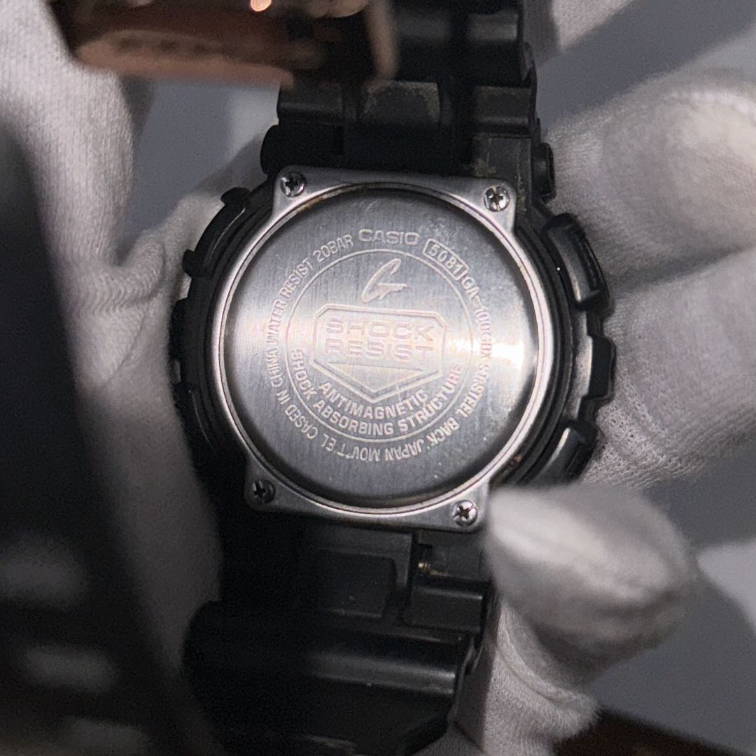 G-Shock GA GA-100GBX-1A4JF Digital-Analog Quartz Men -100Gbx-1A4Jf