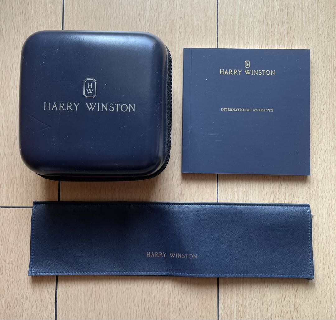 Harry Winston Men ハリーウィンストン 空箱 時計ケース 付属品