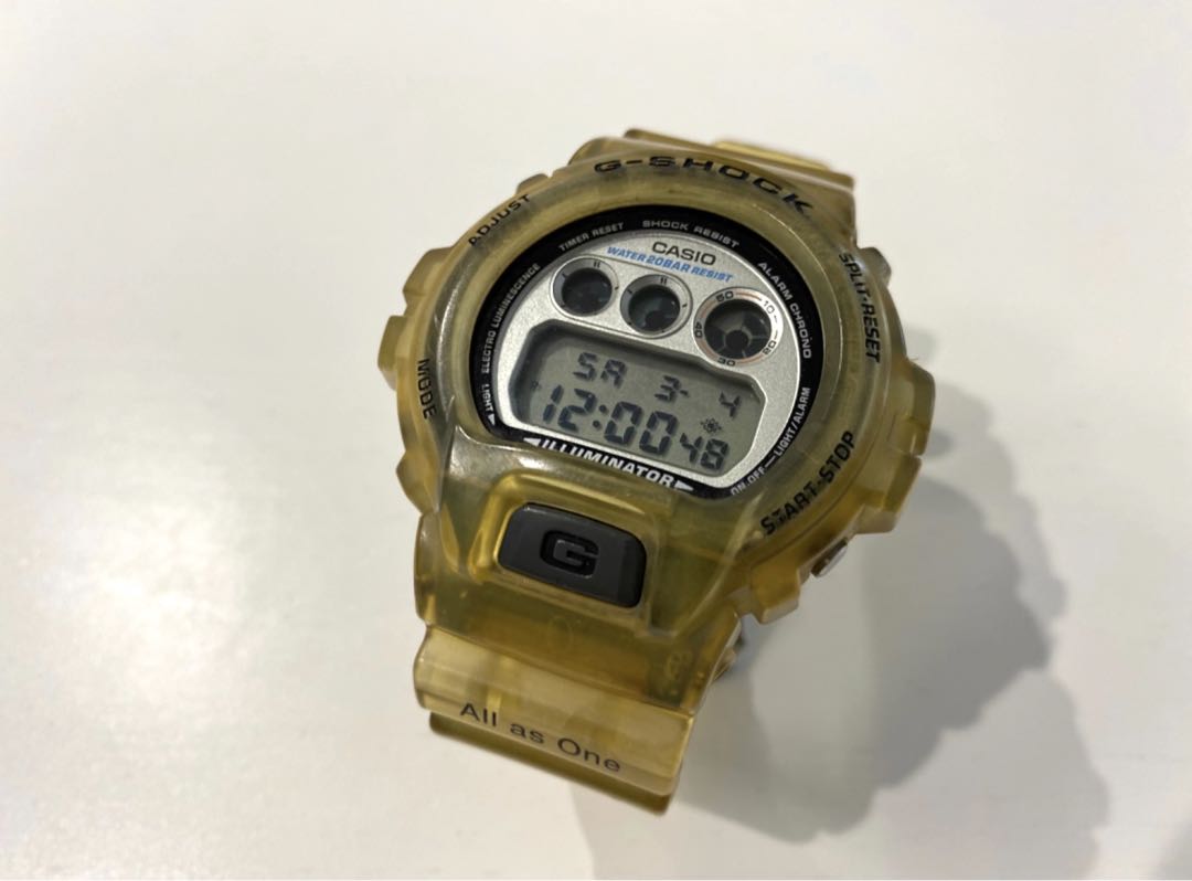 G-Shock ICERC dolphin whale DW-6900K-8BT! Digital Quartz Men