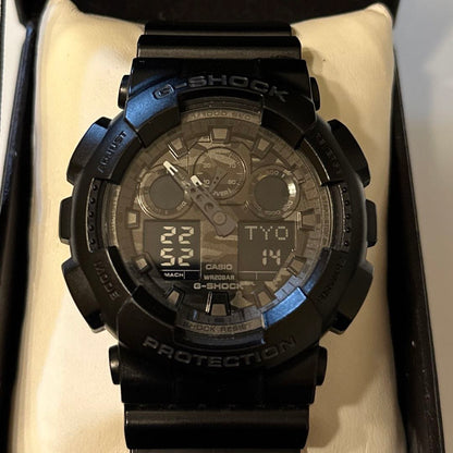 G-Shock Camouflage pattern Digital-Analog Quartz Men