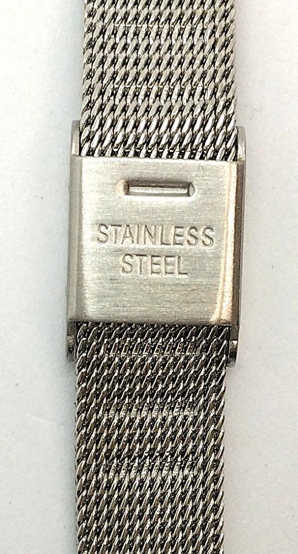 Abiste Analog Quartz Women アビステ Watch シルバー文字盤 中古品