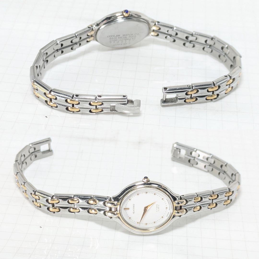 CITIZEN EXCEED Analog Quartz Women Battery Replaced Working Item