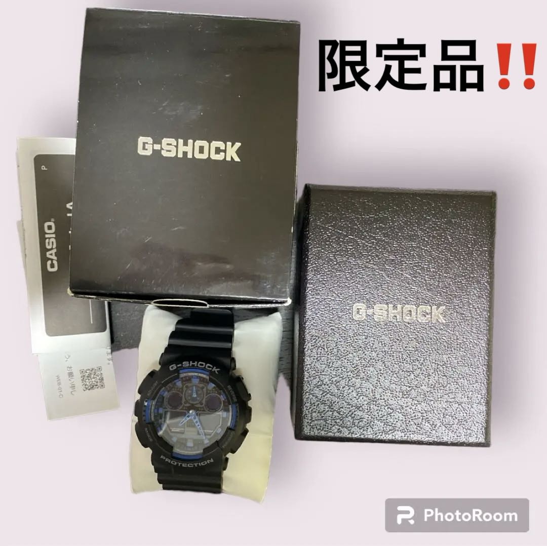 G-shock GA-100-1A2 Digital-Analog Quartz Men