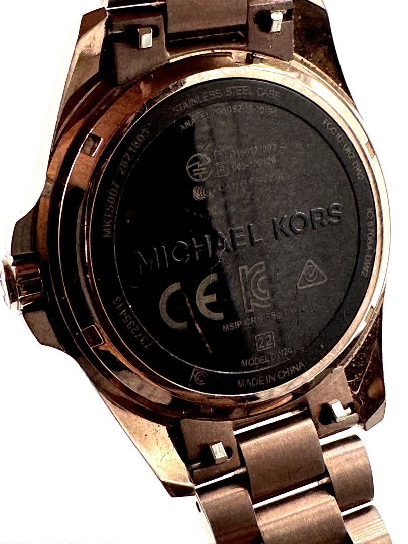 Michael Kors Digital-Analog Quartz Men Digital Watch Untested For Parts