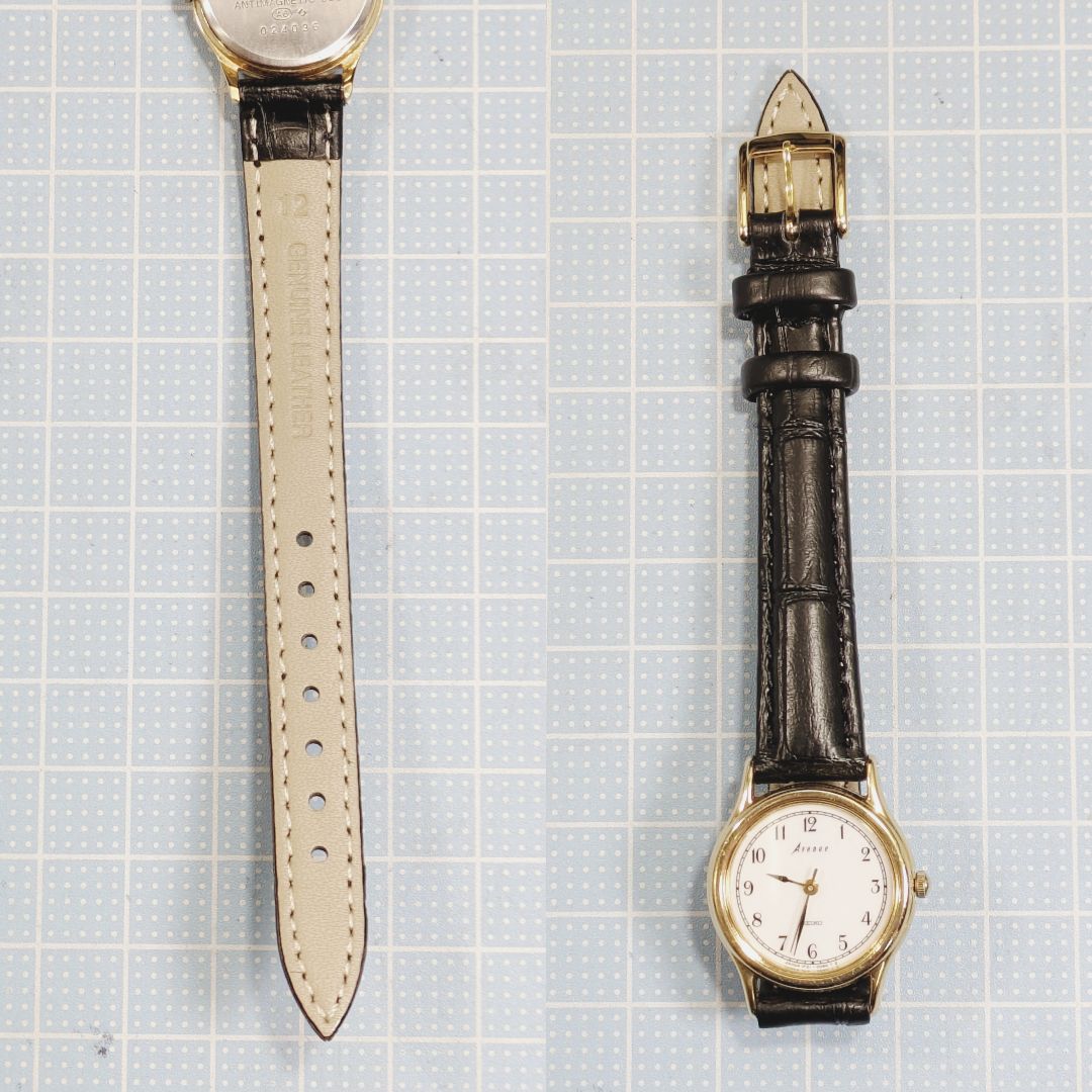Seiko Avenue Analog Quartz Women Avanue Battery & Band Replaced Working Itemy