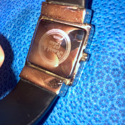 Heart&Glass Analog Quartz Women ハート&グラス アンティークシルバーwomen＆Menブレス型
