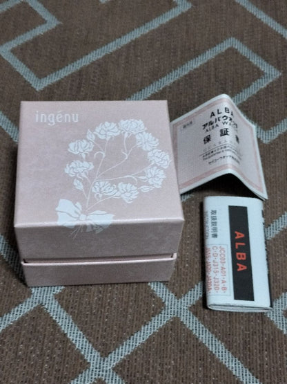 Seiko Alba ingénu ingenu Ingene Analog Quartz Women