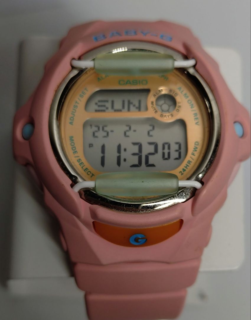 G-shock Baby-G BG-169PB Digital Quartz Women ジーショック Working Item トロピカルピーチ