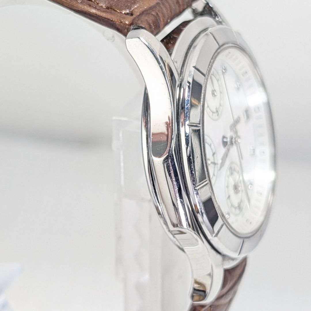 Seiko lk/lukia Analog Quartz Women Lukia 8 Diamonds Battery & Band Replaced Working Item
