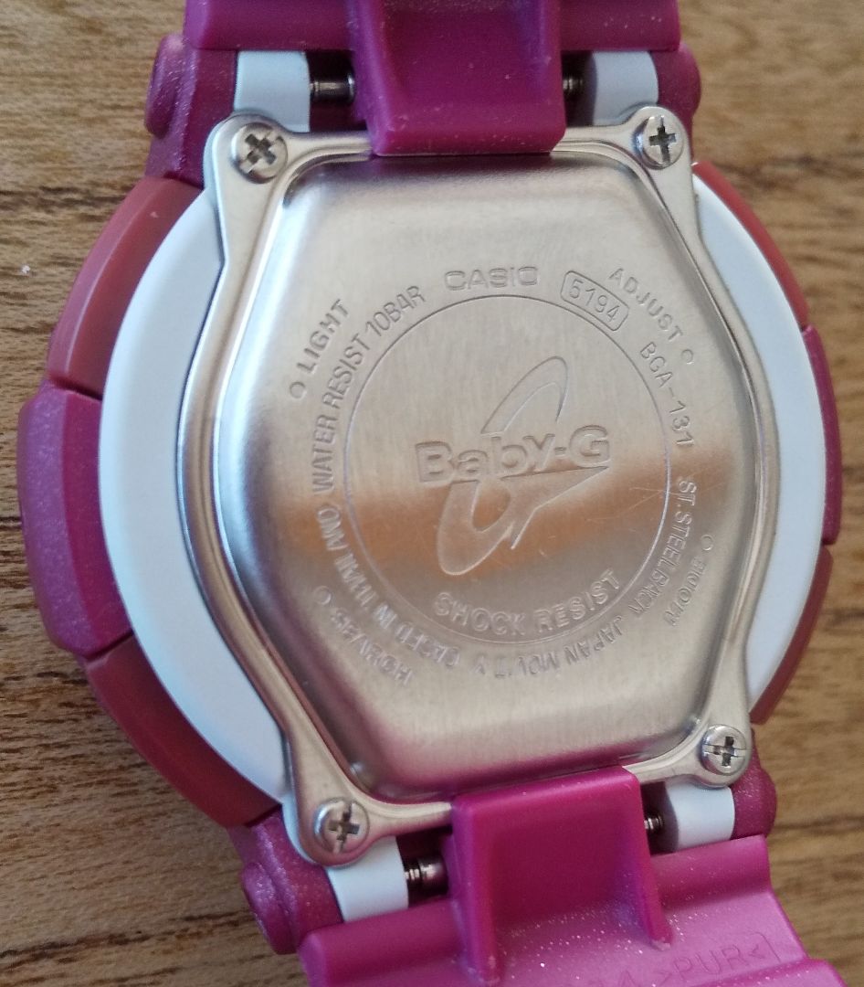 G-Shock Baby-G BGA-131 Digital-Analog Quartz Women