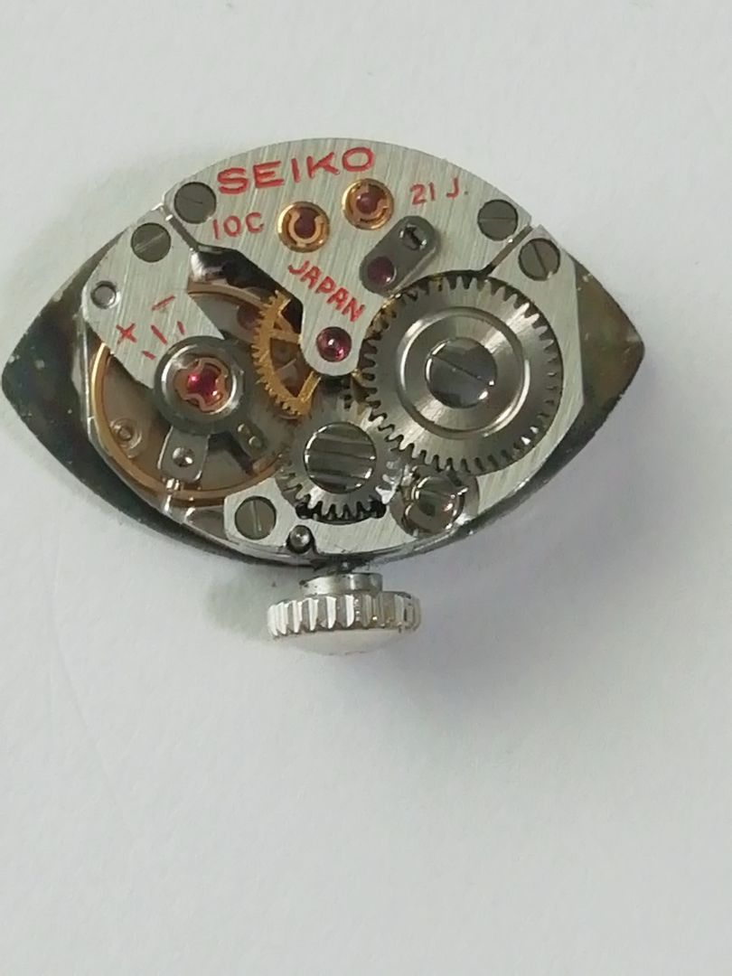 Seiko Analog Mechanical (Manual) Women Watch Solar 21Jewels Manual Winding Working Item