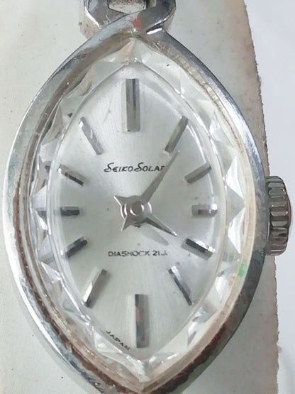 Seiko Analog Mechanical (Manual) Women Watch Solar 21Jewels Manual Winding Working Item