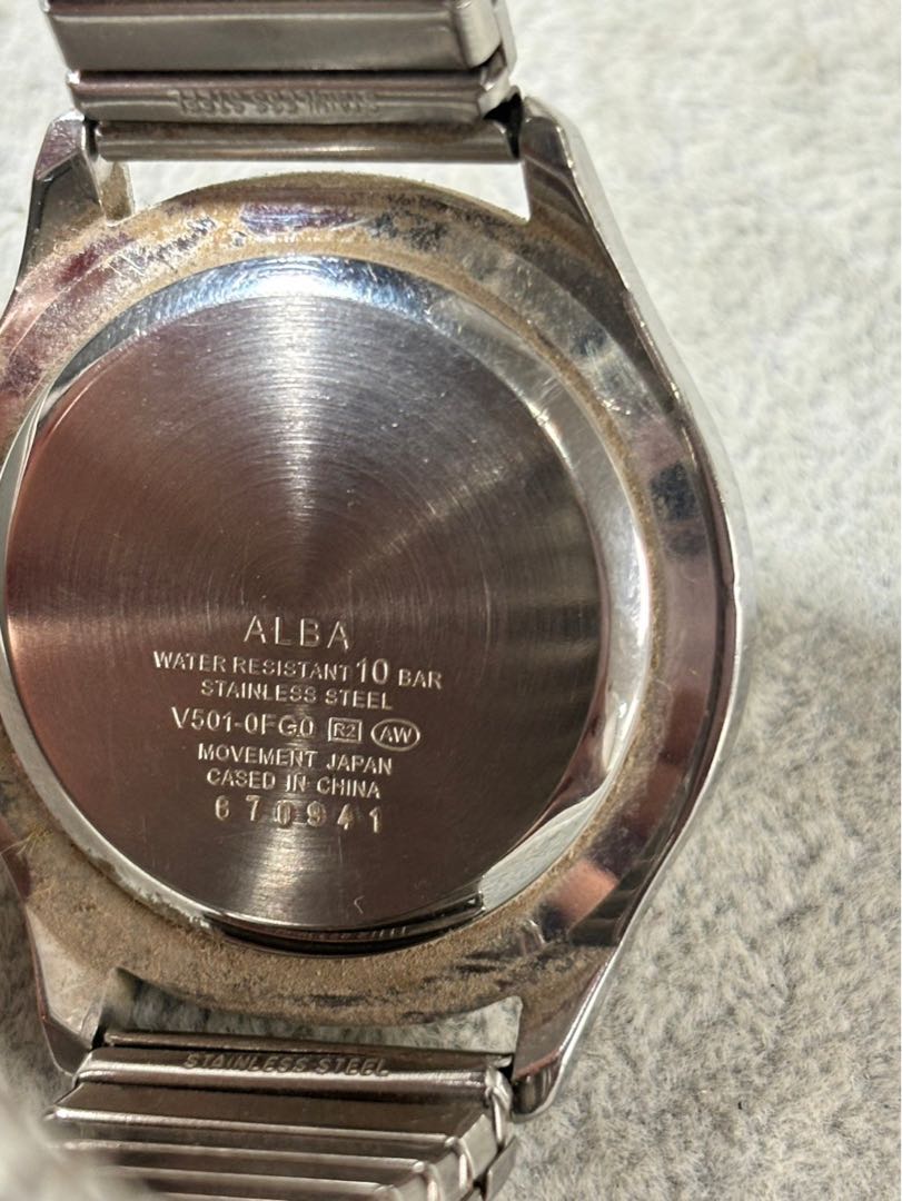 Seiko Alba V501-0FG0 Analog Quartz Men