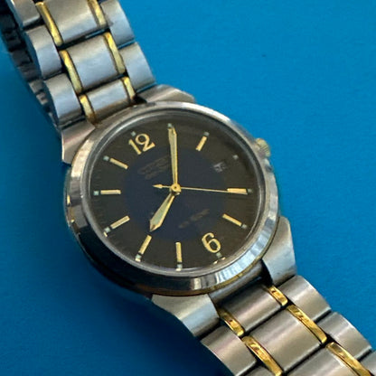 Citizen Eco-Drive E111-S045776-EY Analog Solar Men