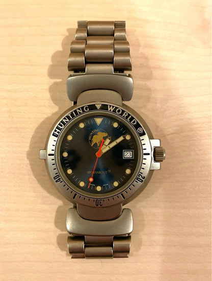 Hunting World Sports About Analog Quartz Men