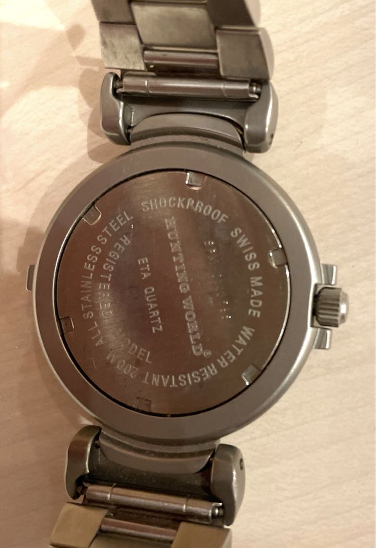 Hunting World Sports About Analog Quartz Men