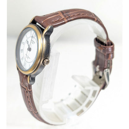 Casio ROOKIE Analog Quartz Women Battery & Band Replaced Working Item