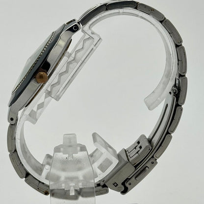 J. Harrison Analog Quartz Men J・ハリソン J.Harrison ジョンハリソン 天然ダイヤモンド 18金張り 1520 [For Parts / Junk]