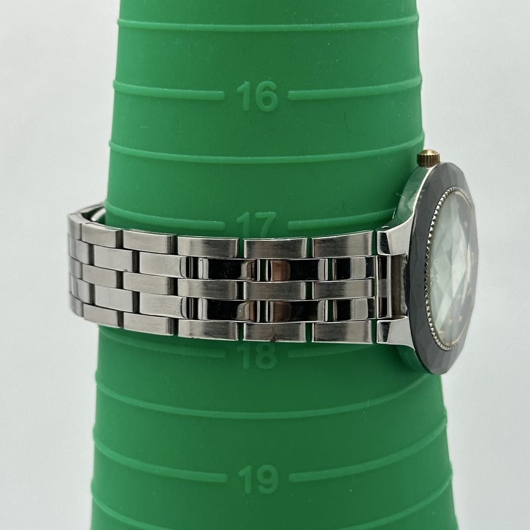 J. Harrison Analog Quartz Men J・ハリソン J.Harrison ジョンハリソン 天然ダイヤモンド 18金張り 1520 [For Parts / Junk]
