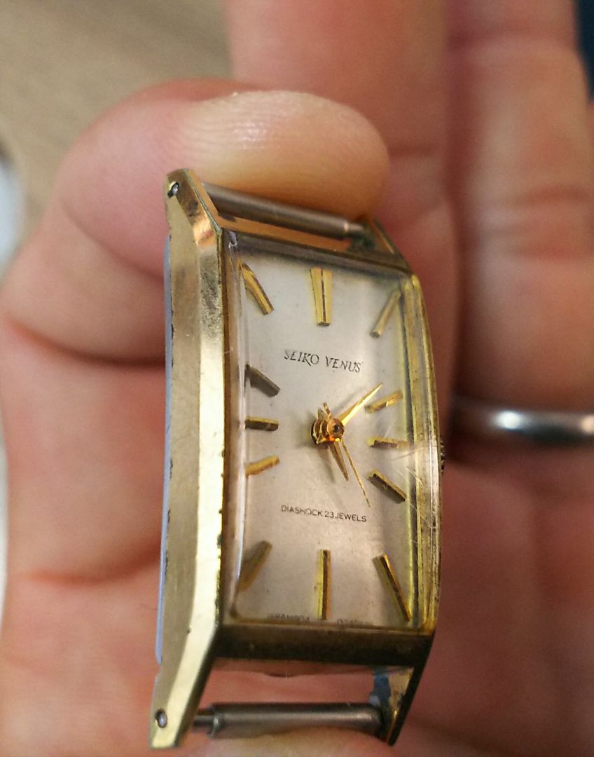 Seiko Venus Analog Mechanical (Manual) Women 23Jewels Manual Winding Overhauled