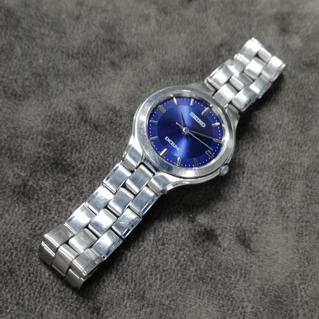 Seiko Excelline 4J41-0A50 Analog Quartz Women Exceline Watch Pre-owned Recommended for Parts Ms256-11 For Parts / Junk