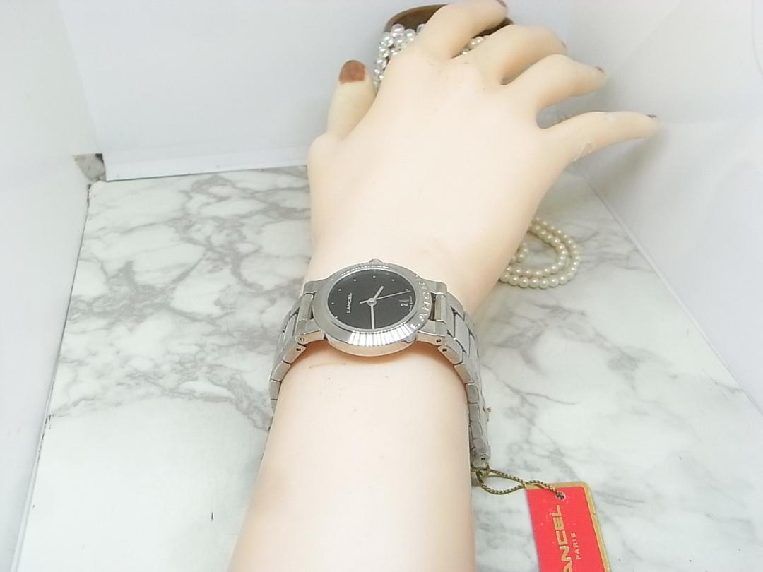 Analog Quartz Women Women Lancel Round Watch Women'S For Parts Unused