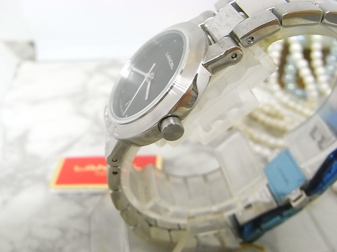 Analog Quartz Women Women Lancel Round Watch Women'S For Parts Unused