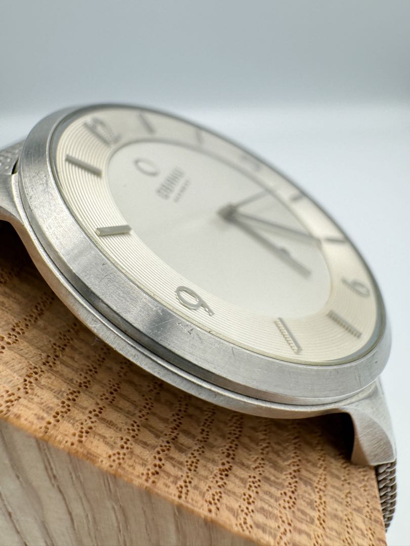 Obaku Analog Quartz Men Harmony Watch Date Calendar