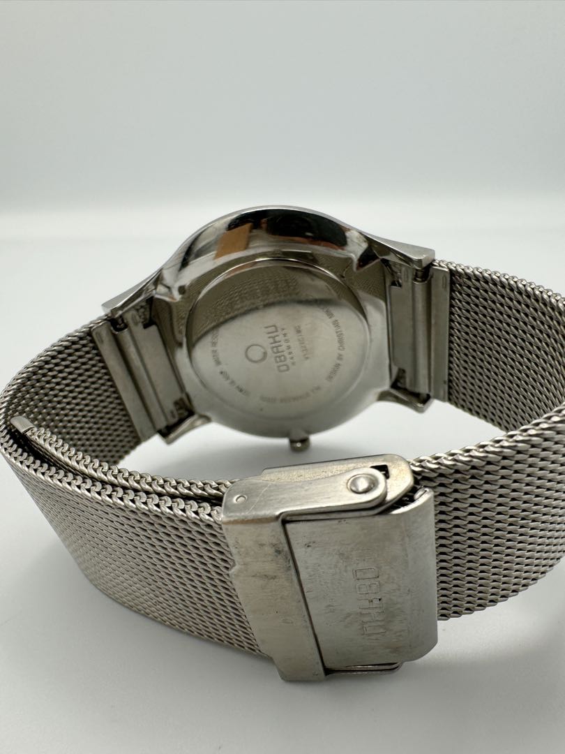 Obaku Analog Quartz Men Harmony Watch Date Calendar