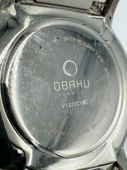 Obaku Analog Quartz Men Harmony Watch Date Calendar
