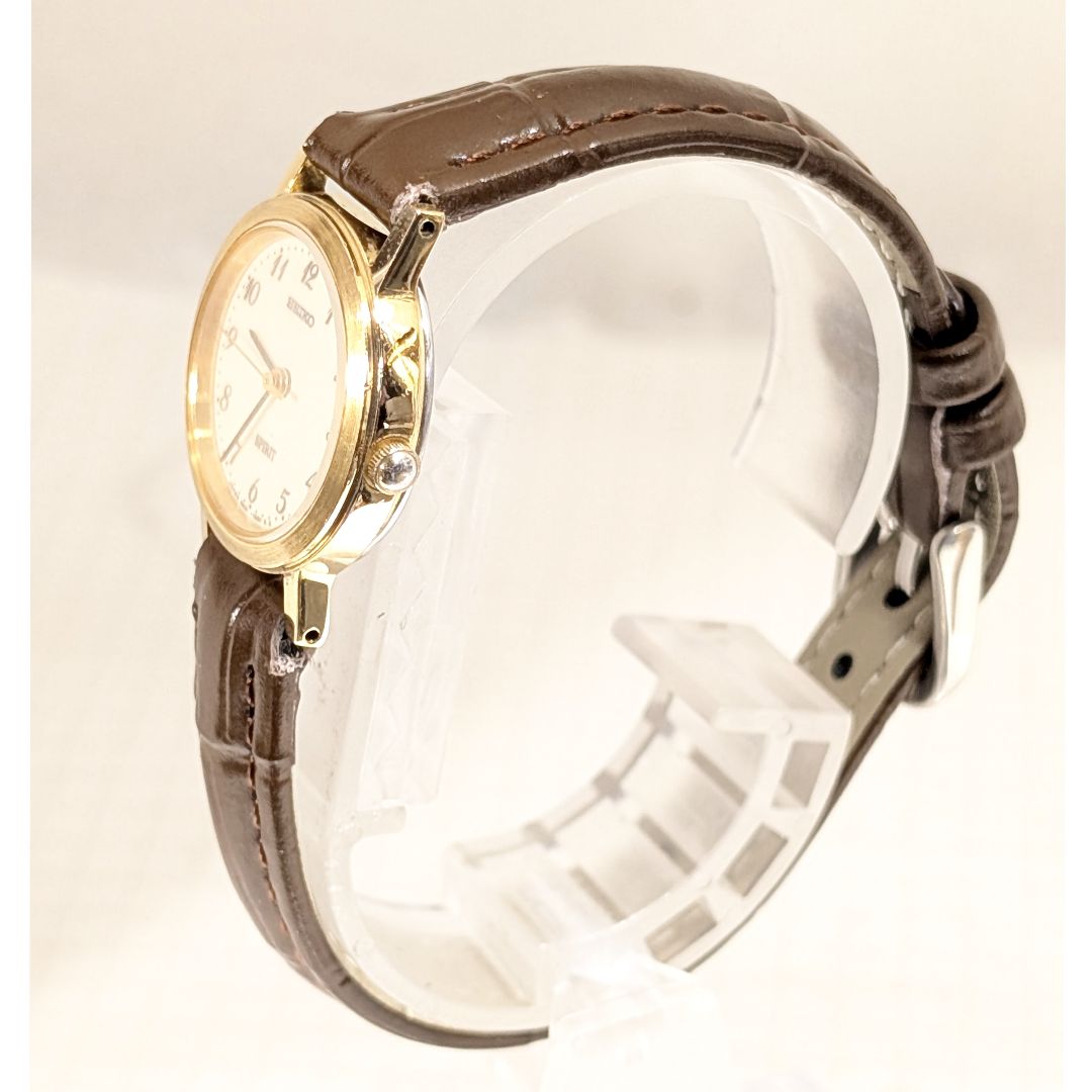 Seiko Spirit Analog Quartz Women Battery & Band Replaced Working Item