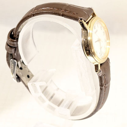 Seiko Spirit Analog Quartz Women Battery & Band Replaced Working Item