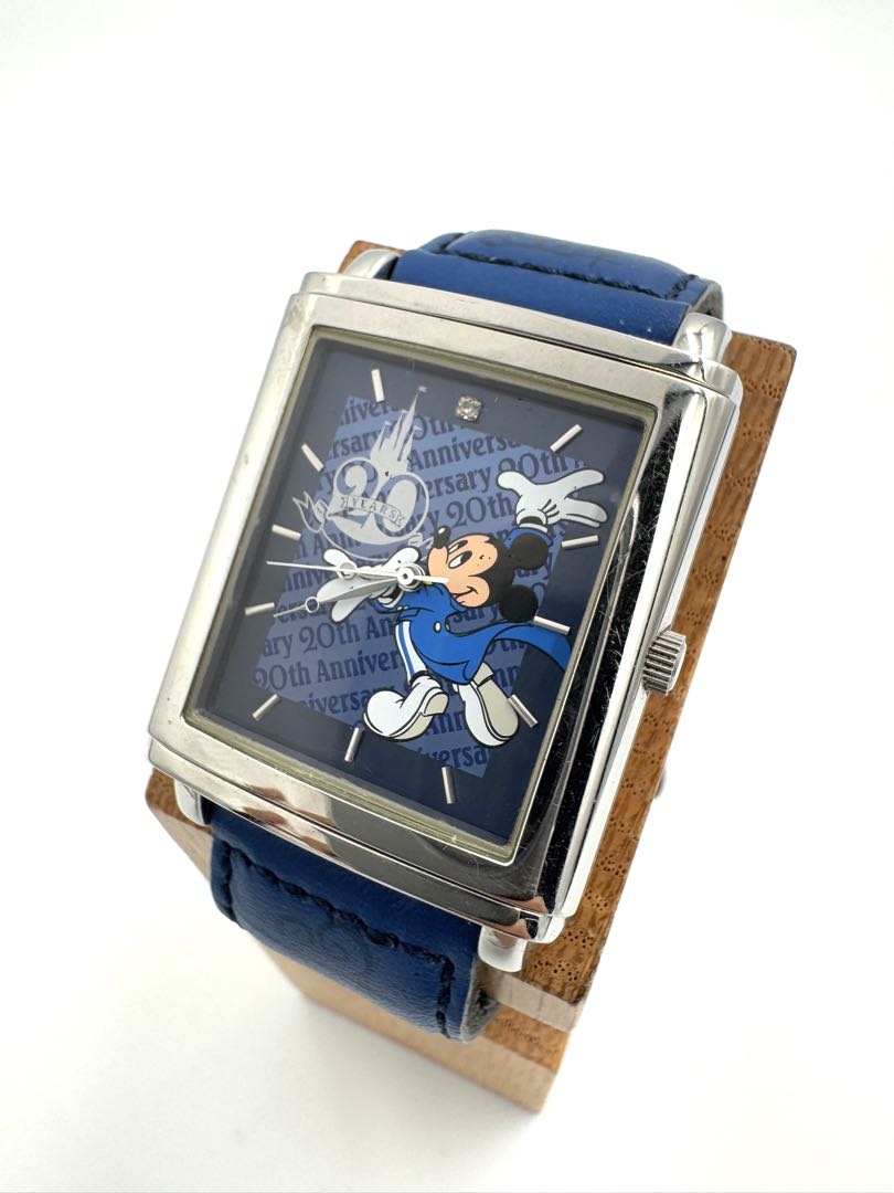 Disney Analog Quartz Men Tokyo Land 20Th Anniversary Watch