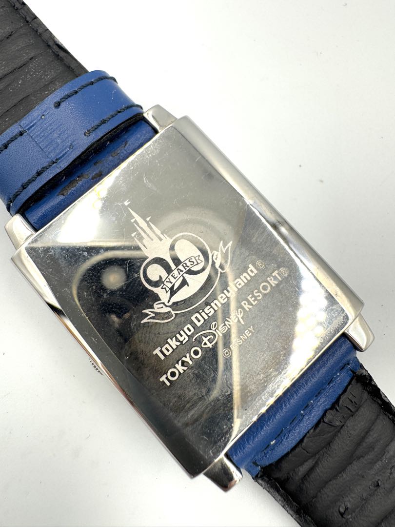 Disney Analog Quartz Men Tokyo Land 20Th Anniversary Watch