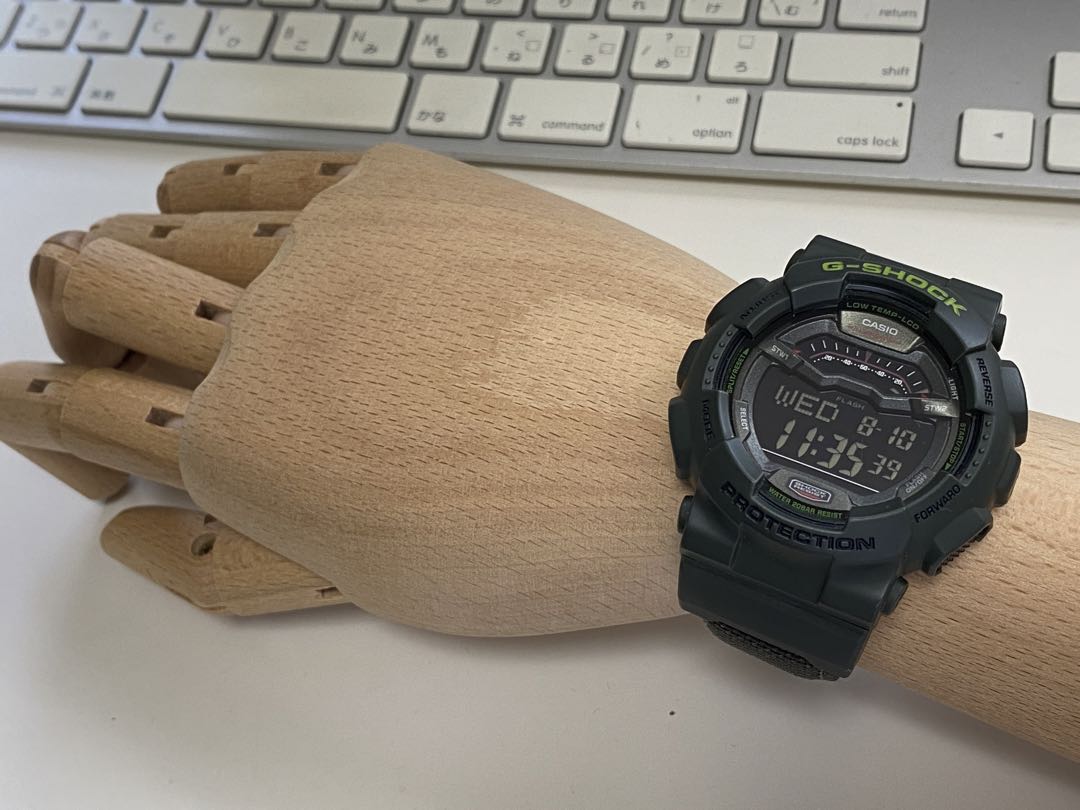 G-Shock G-LIDE GD-100 Digital Quartz Men ジーショック デカg ミリタリー アーミーグリーン