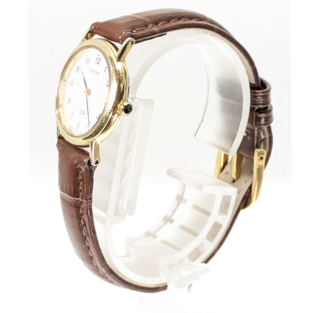 Citizen EXCEED Analog Quartz Women Battery & Band Replaced Working Item