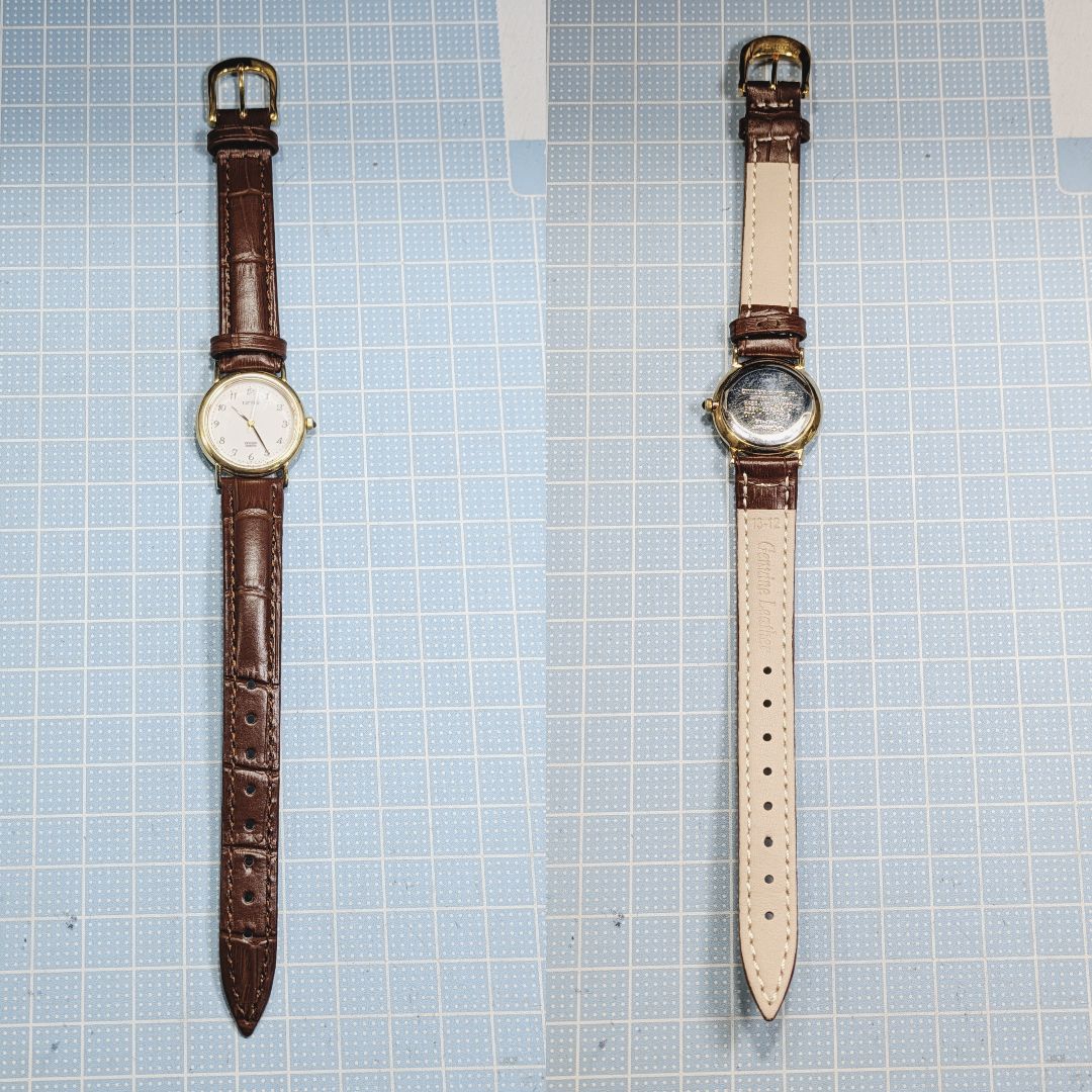 Citizen EXCEED Analog Quartz Women Battery & Band Replaced Working Item