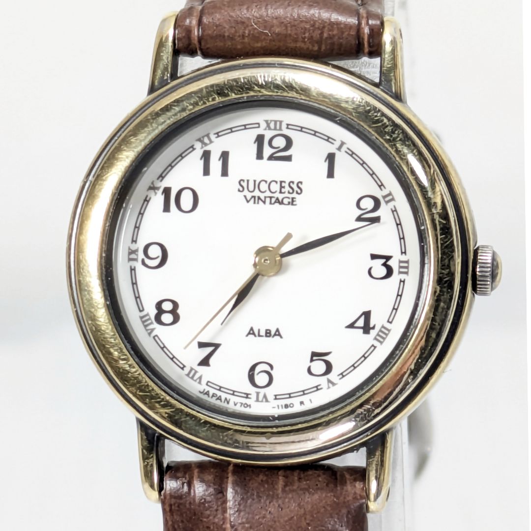 Seiko Alba Success SUCCESS Analog Quartz Women Successwomen Battery & Band Replaced Working Item