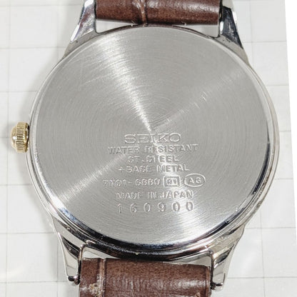 Seiko Analog Quartz Women Battery Replaced Working Item