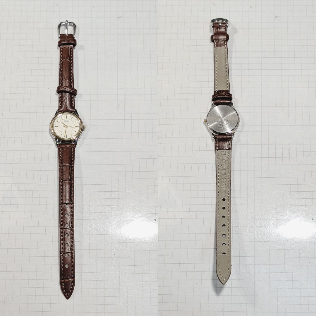 Seiko Analog Quartz Women Battery Replaced Working Item