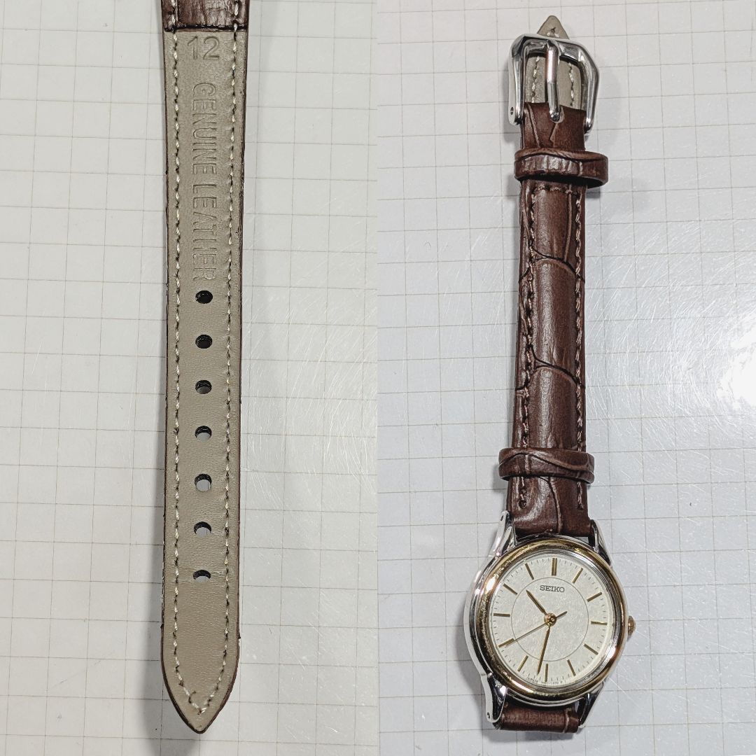 Seiko Analog Quartz Women Battery Replaced Working Item