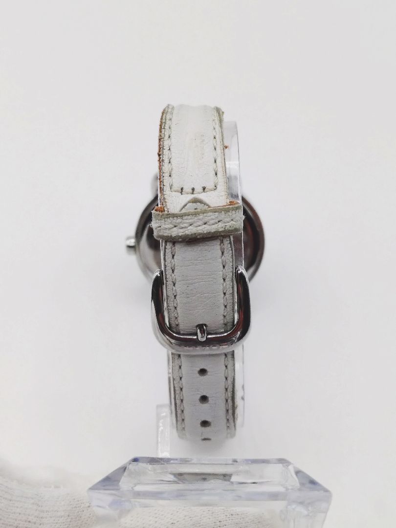 Coach Analog Quartz Women Watch Rhinestone White For Parts