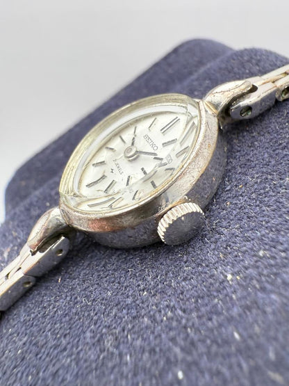 Seiko Analog Mechanical (Manual) Women Vintage Manual Winding Watch Women'S For Parts